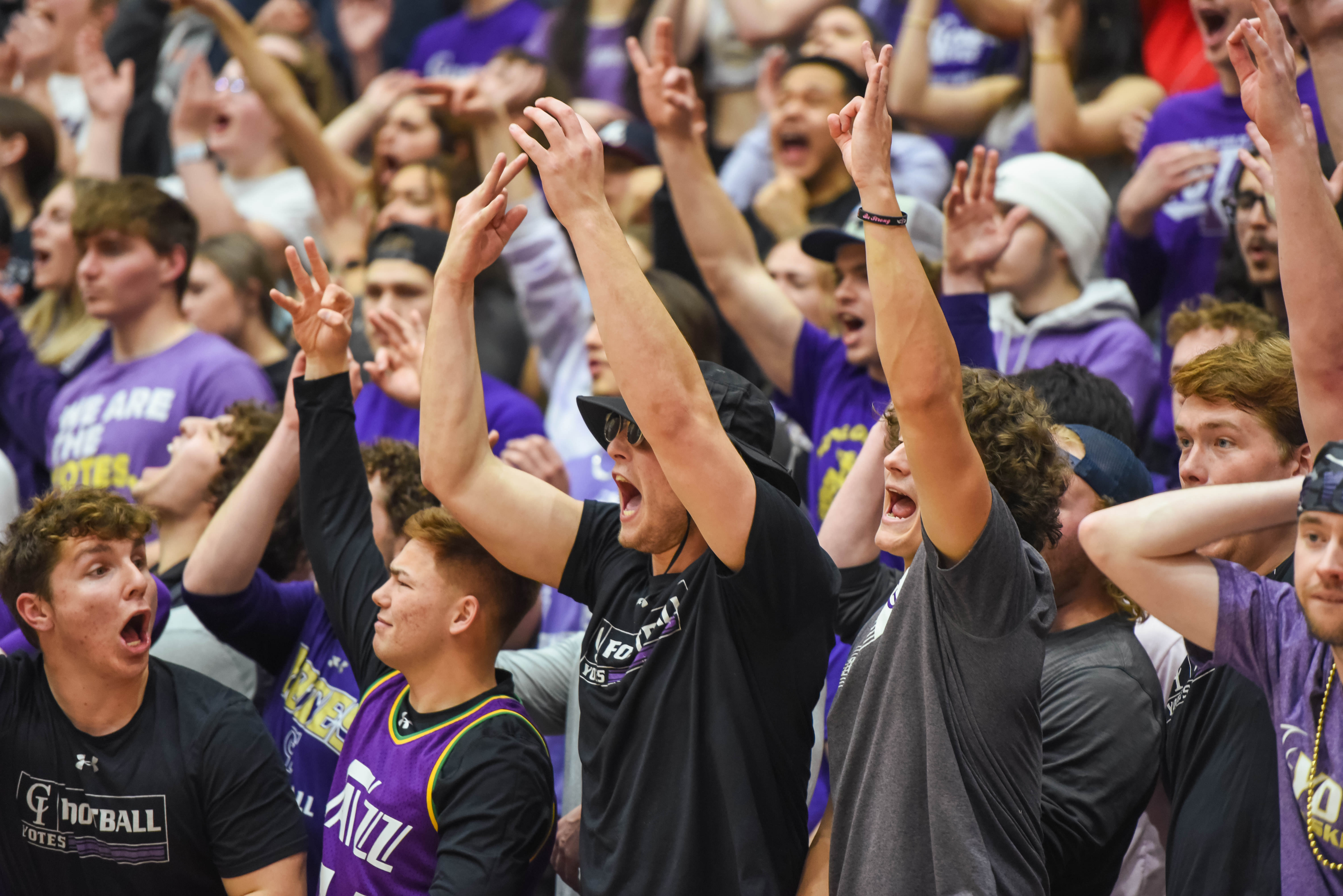Students Cheering