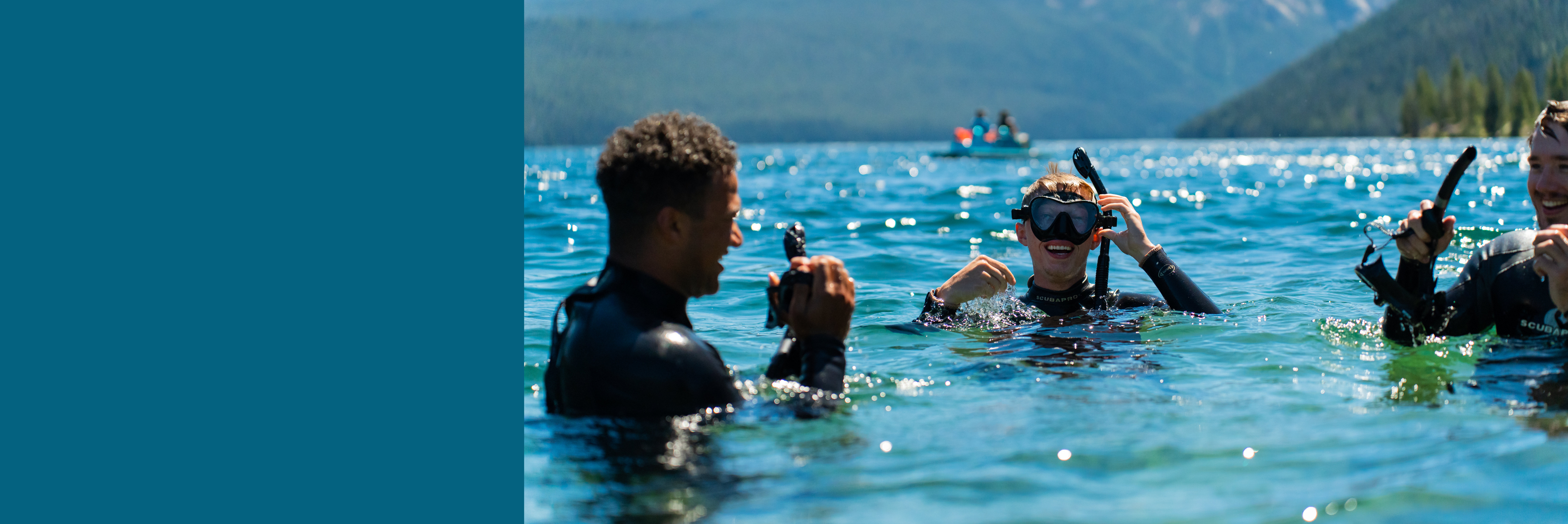 Salmon Swim Students