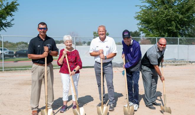 Hitting Facility Groundbreaking
