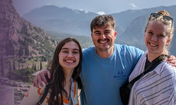 students in Greece